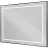 Зеркало BelBagno Kraft 100 SPC-KRAFT-1000-800-SENS-NERO с подсветкой