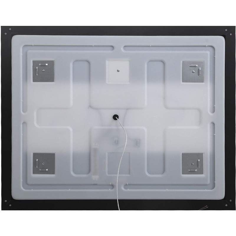 Зеркало BelBagno Kraft 120 SPC-KRAFT-1200-800-SENS-NERO с подсветкой