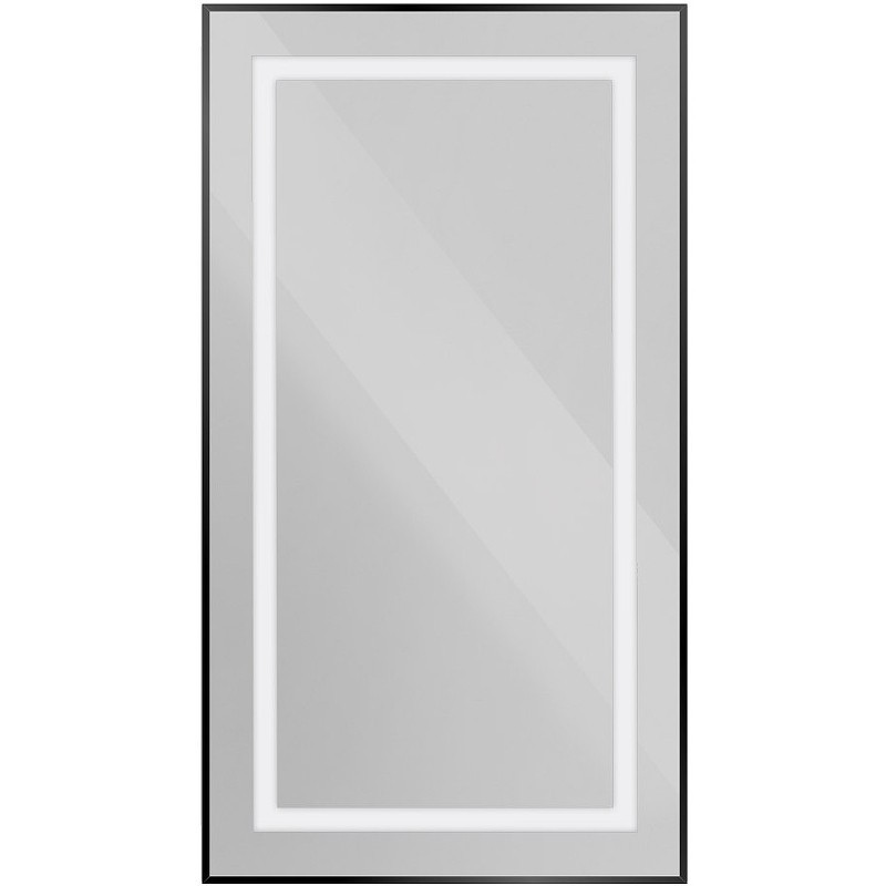 Зеркало BelBagno Kraft 50 SPC-KRAFT-500-900-SENS-NERO с подсветкой