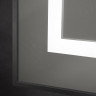 Зеркало BelBagno Kraft 50 SPC-KRAFT-500-900-SENS-NERO с подсветкой