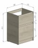 Тумба под раковину BelBagno Kraft 120 KRAFT-LVD-580/1200-2C-PIA-RNN