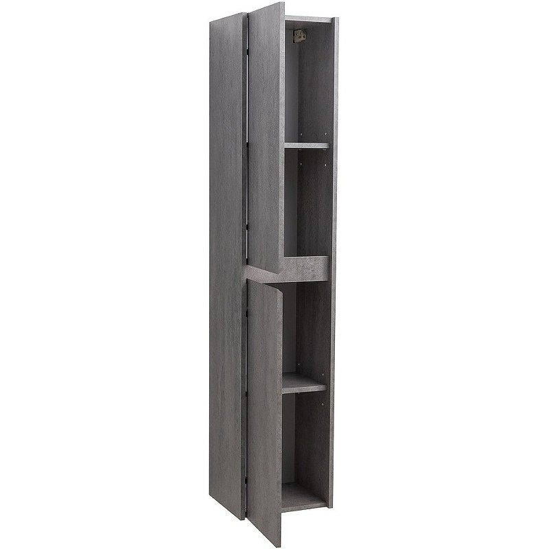 Шкаф пенал BelBagno Kraft 33 L KRAFT-1600-2A-SC-CG-L подвесной