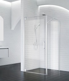 Душевая стенка BelBagno Marmi 100 MARMI-100-FIX-C-Cr