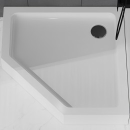 Акриловый поддон для душа BelBagno Tray 90x90 TRAY-BB-P-90-15-W
