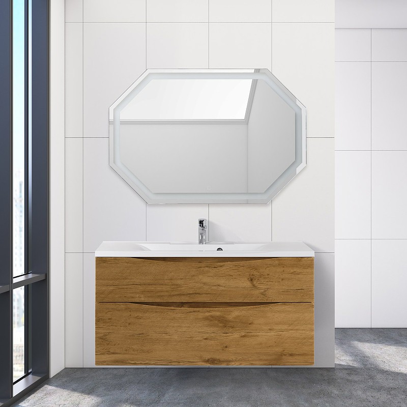 Тумба под раковину BelBagno Marino-H60 110 MARINO-H60-1100-2C-SO-RN-P подвесная