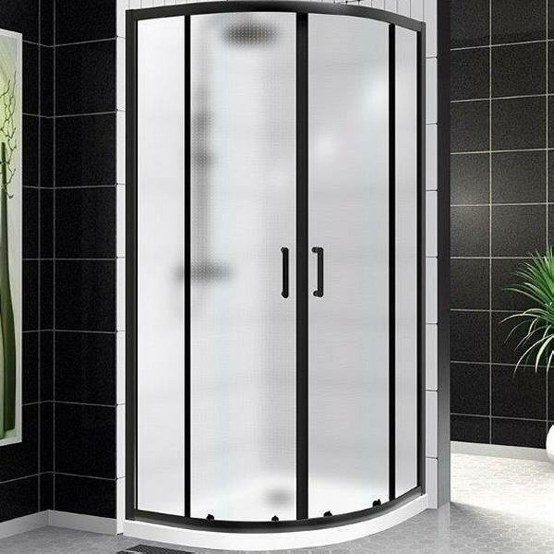 Душевой уголок BelBagno Uno 90х90 UNO-195-R-2-90-P-NERO
