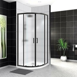 Душевой уголок BelBagno Uno 90х90 UNO-195-R-2-90-P-NERO
