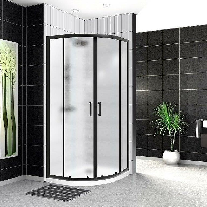 Душевой уголок BelBagno Uno 90х90 UNO-195-R-2-90-P-NERO