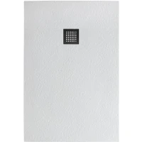Душевой поддон из искусственного камня BelBagno Uno 100x80 TRAY-MR-UNO-AH-100/80-35-W-NO