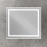 Зеркало BelBagno Kraft 90 SPC-KRAFT-900-800-SENS-AL с подсветкой