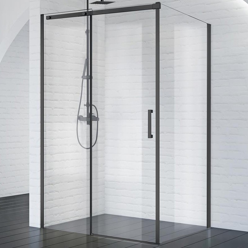 Душевой уголок BelBagno Acqua 140х90 ACQUA-AH-1-140/90-C-NERO