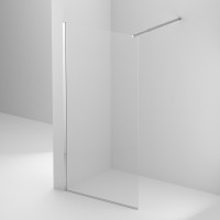 Душевая перегородка BelBagno Kraft 100 KRAFT-L-1-100-C-Cr