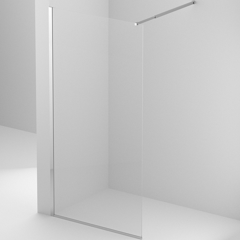 Душевая перегородка BelBagno Kraft 100 KRAFT-L-1-100-C-Cr