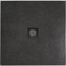 Душевой поддон из искусственного камня BelBagno Uno 90x90 TRAY-MR-UNO-A-90-35-NERO-NO