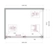 Душевой уголок BelBagno Soft Close-1 130x100 SOFT_CLOSE-1-AH-1-130/100-C-GM