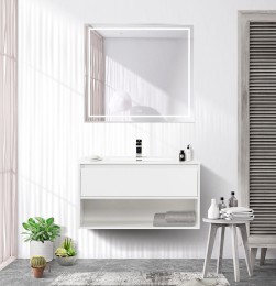 Зеркало BelBagno Kraft 90 SPC-KRAFT-900-800-LED-TCH-WARM с подсветкой