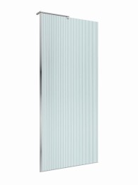 Душевая перегородка BelBagno Uno 90 UNO-L-1-TB-90-FL-Cr