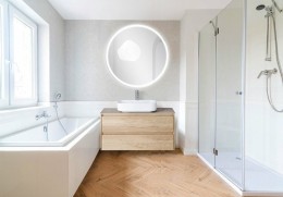 Зеркало BelBagno SPC-RNG-900-LED-TCH с подсветкой