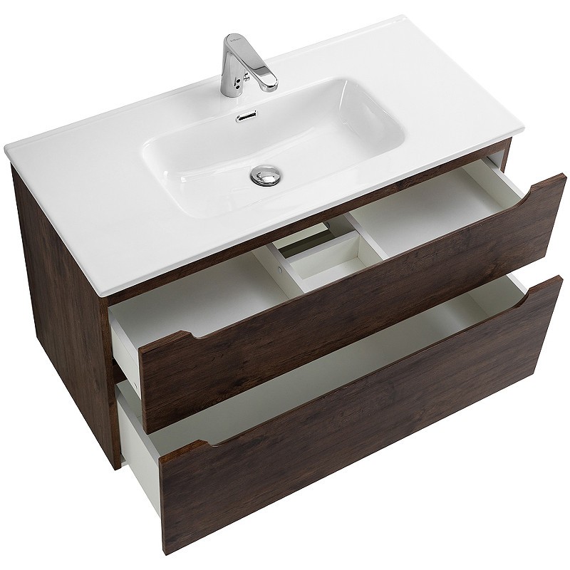 Тумба под раковину BelBagno Etna-H60 90 ETNA-H60-900-2C-SO-RW-P подвесная