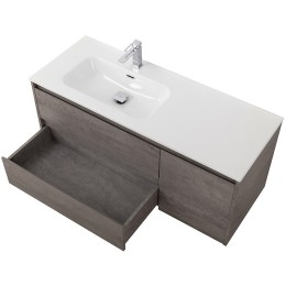 Тумба под раковину BelBagno Kraft 100 L KRAFT-1000-2C-1A-SO-CG-L подвесная