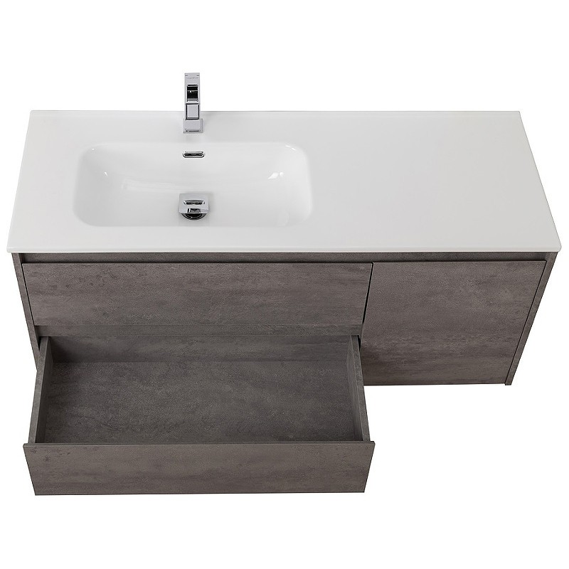 Тумба под раковину BelBagno Kraft 100 L KRAFT-1000-2C-1A-SO-CG-L подвесная