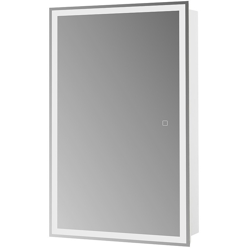 Зеркальный шкаф BelBagno 50 SPC-GRT-500/800-1A-LED-TCH с подсветкой