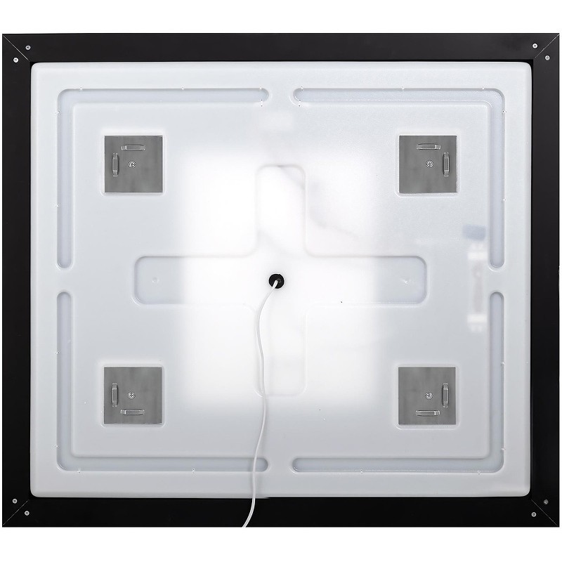 Зеркало BelBagno Kraft 70 SPC-KRAFT-700-900-LED-TCH-WARM-NERO с подсветкой
