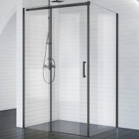 Душевой уголок BelBagno Acqua 150х90 ACQUA-AH-1-150/90-C-NERO