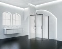 Душевой уголок BelBagno Acqua 150х90 ACQUA-AH-1-150/90-C-NERO