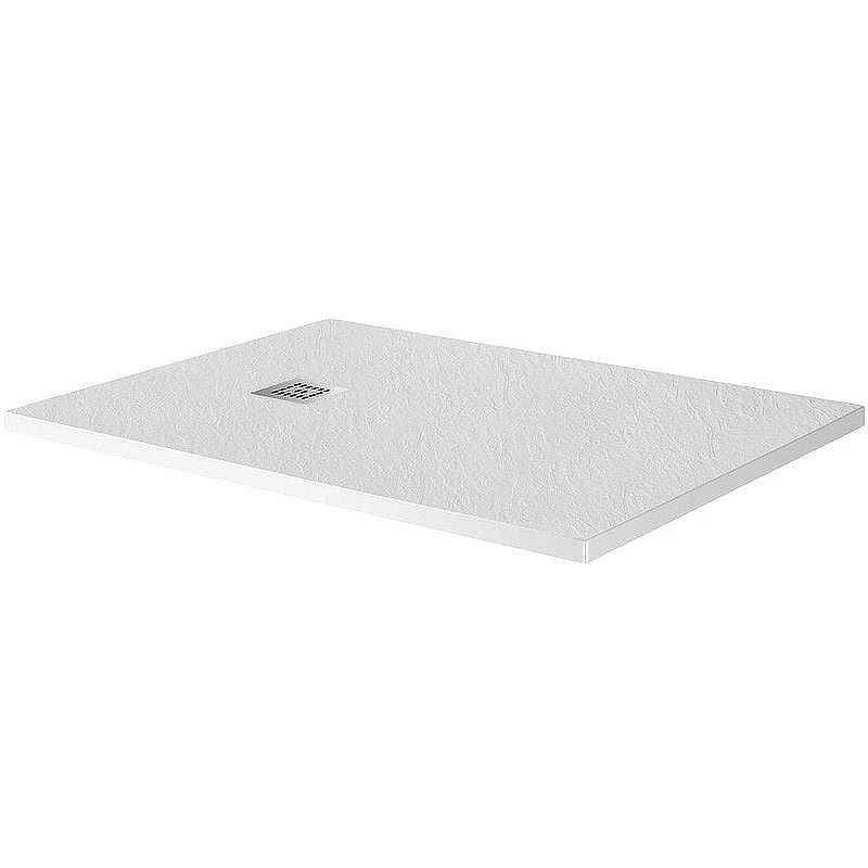 Душевой поддон из искусственного камня BelBagno Uno 140x80 TRAY-MR-UNO-AH-140/80-35-W-CR