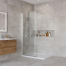 Душевая перегородка BelBagno Kraft 80 KRAFT-L-1-80-C-Cr