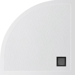 Душевой поддон из искусственного камня BelBagno Uno 90x90 TRAY-MR-UNO-R-90-550-35-W-NO