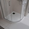 Душевой поддон из искусственного камня BelBagno Uno 90x90 TRAY-MR-UNO-R-90-550-35-W-NO