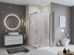 Душевой поддон из искусственного камня BelBagno Uno 90x90 TRAY-MR-UNO-A-90-35-W-NO