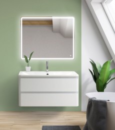 Тумба под раковину BelBagno ALBANO-900-2C-SO-BL подвесная