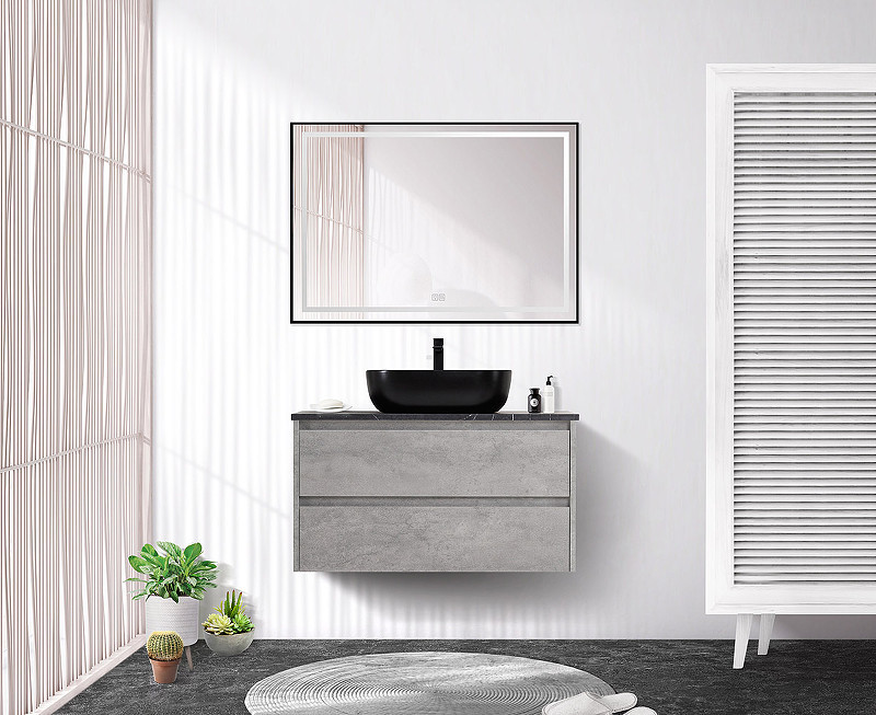 Тумба под раковину BelBagno Kraft 100 KRAFT-1000-2C-SO-CG подвесная