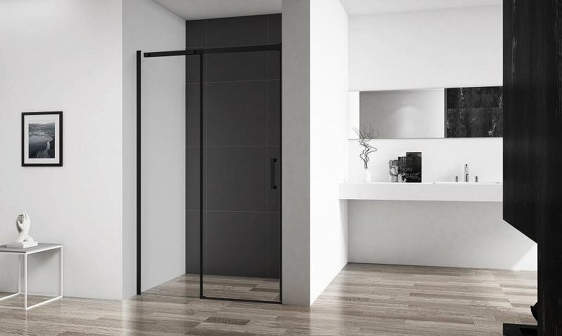 Душевая дверь BelBagno Acqua 120 ACQUA-BF-1-120-C-NERO