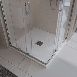 Душевой поддон из искусственного камня BelBagno Uno 80x80 TRAY-MR-UNO-A-80-35-W