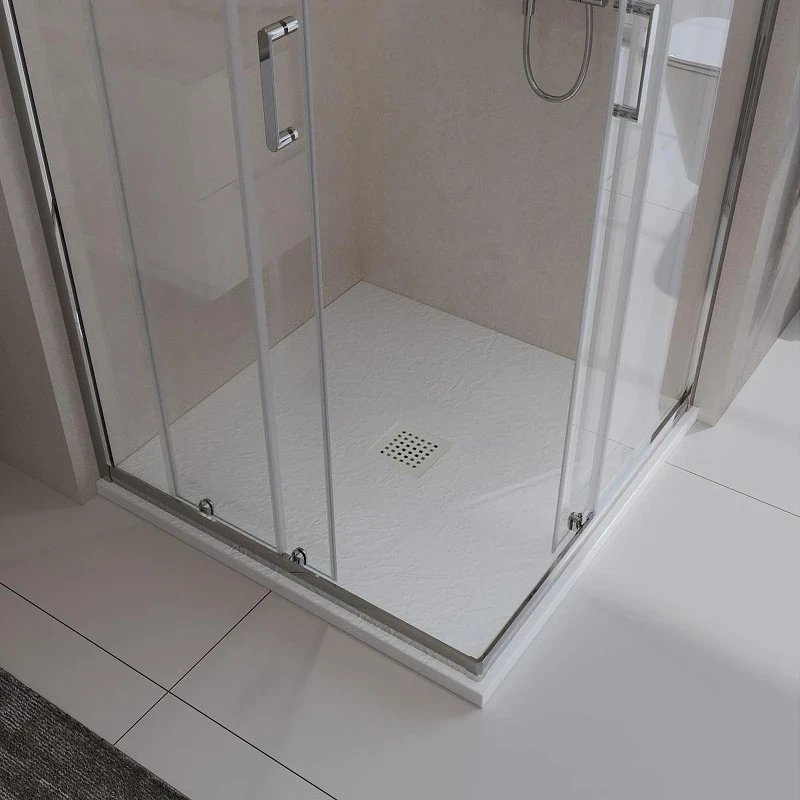 Душевой поддон из искусственного камня BelBagno Uno 90x90 TRAY-MR-UNO-A-90-35-W-BO