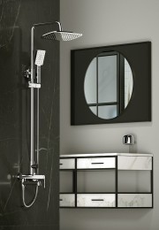 Душевая система BelBagno Acqua ACQUA-VSCM-CRM