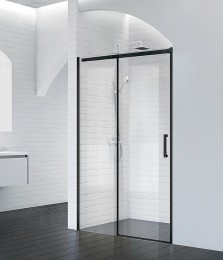Душевая дверь BelBagno Acqua 130 ACQUA-BF-1-130-C-NERO