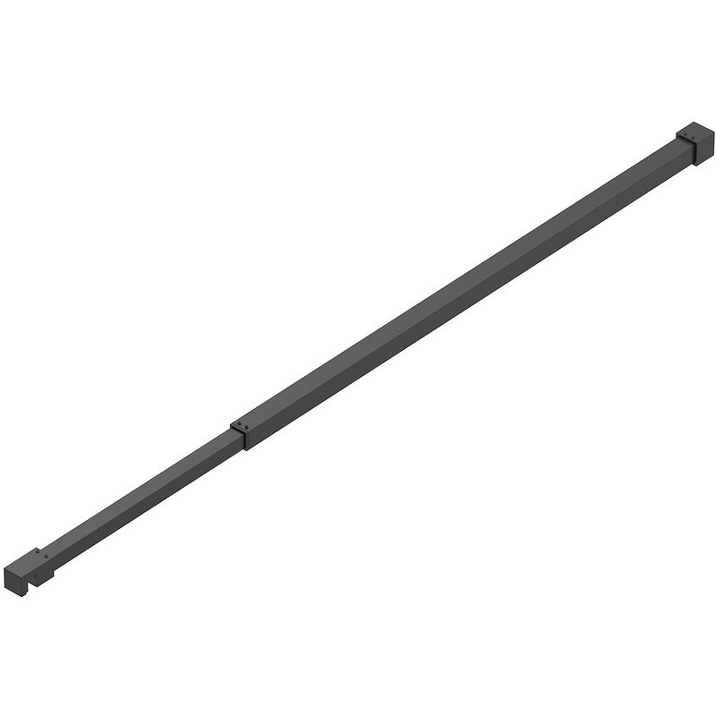 Душевая перегородка BelBagno Kraft 110 KRAFT-L-1-110-C-NERO
