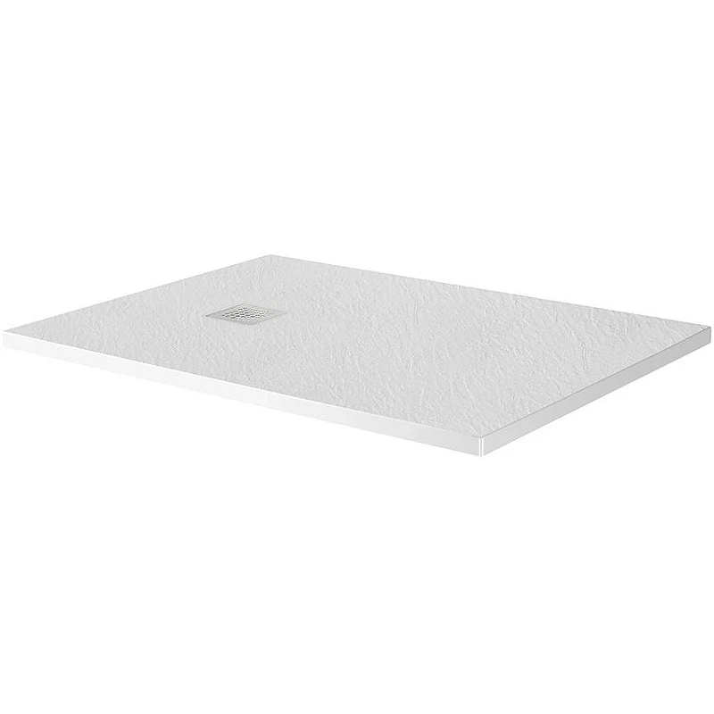 Душевой поддон из искусственного камня BelBagno Uno 100x80 TRAY-MR-UNO-AH-100/80-35-W-BO