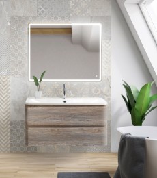 Тумба под раковину BelBagno ALBANO-900-2C-SO-PS подвесная