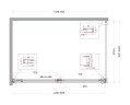 Душевой уголок BelBagno Soft Close-1 150x100 SOFT_CLOSE-1-AH-1-150/100-C-GM