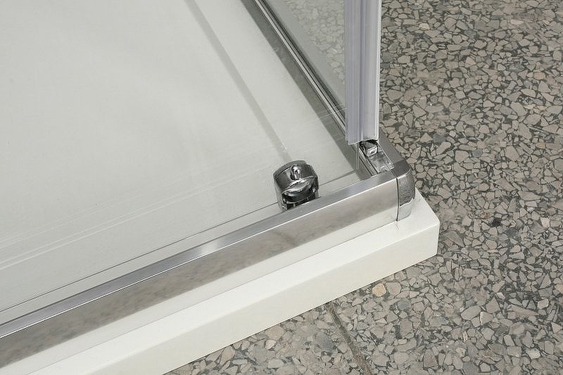 Душевой уголок BelBagno Uno 120х100 UNO-AH-1-120/100-C-Cr