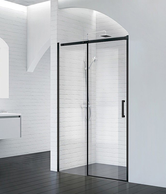 Душевая дверь BelBagno Acqua 150 ACQUA-BF-1-150-C-NERO