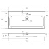 Раковина BelBagno Marino-Cer 100 BB-8078-100