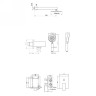 Душевая система BelBagno Ancona ANCONA-DSET-CRM