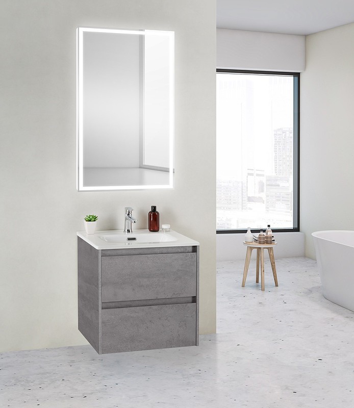 Тумба под раковину BelBagno Kraft 39 50 KRAFT 39-500/390-2C-SO-CG подвесная